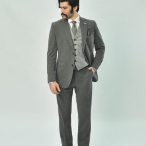Turkish dark gray suit