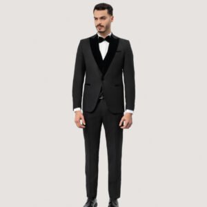 Wedding suit black