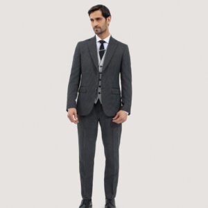 Turkish dark gray suit