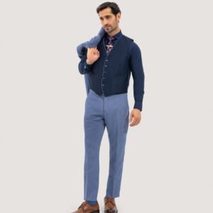 Turkish light blue suit